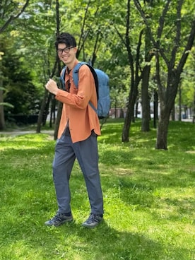 コロンビア公式さん（メンズ・180cm）の夏コーディネート