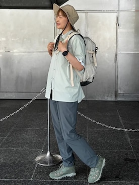 コロンビア公式さんのコーディネート