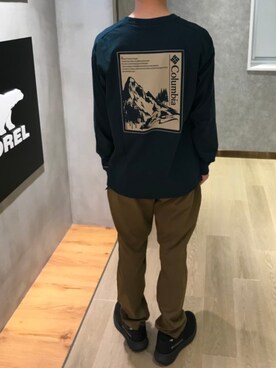 コロンビア公式さん（レディース・165cm）の秋コーディネート