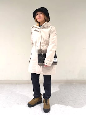 「オムニヒートインフィニティ」｜コロンビア公式さん（レディース・150cm）の秋コーディネート