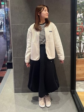 コロンビア公式さん（レディース・158cm）の秋コーディネート