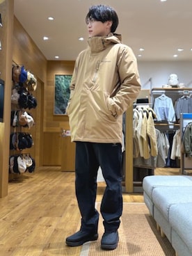 「アウトドアミックス」｜コロンビア公式さん（メンズ・168cm）の秋コーディネート
