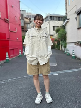 「Columbia（コロンビア）のアイテム」を使った、コロンビア公式さん（レディース・165cm）の春コーディネート