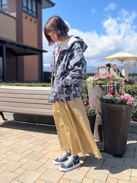 コロンビア公式さん(レディース・156cm)の春コーディネート
