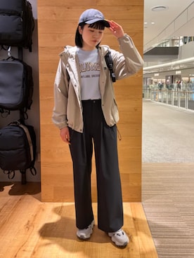 「Columbia（コロンビア）のアイテム」を使った、コロンビア公式さん（レディース・165cm）の春コーディネート