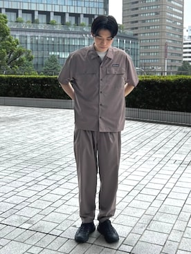 「コロンビア」｜コロンビア公式さん（メンズ・176cm）の夏コーディネート