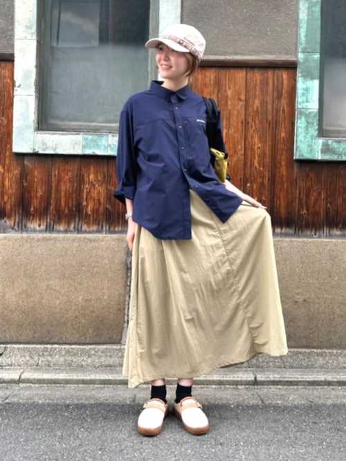 新品タグ付き！Columbia ウィメンズトゥリースワローベージュ スカート Columbia スカート Columbia／ウィメンズトゥリースワロー