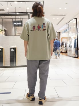 コロンビア公式さん(レディース・157cm)の夏コーディネート