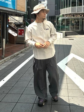 コロンビア公式さん（メンズ・168cm）の秋コーディネート