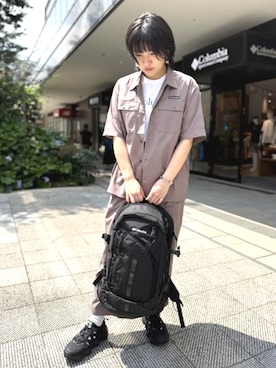 「コロンビア」｜コロンビア公式さん（レディース・163cm）の夏コーディネート
