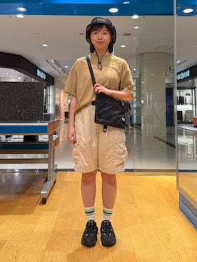 「コロンビア」｜コロンビア公式さん（レディース・163cm）の夏コーディネート