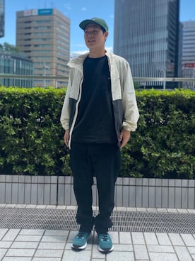 コロンビア公式さん（メンズ・167cm）の夏コーディネート