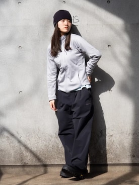 コロンビア公式さん（レディース・157cm）の冬コーディネート