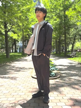 「Columbia（コロンビア）のアイテム」を使った、コロンビア公式さん（メンズ・169cm）の夏コーディネート