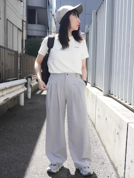 「Columbia（コロンビア）のアイテム」を使った、コロンビア公式さん（レディース・155cm）の春コーディネート