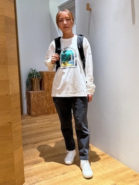 コロンビア公式さん(レディース・162cm)の夏コーディネート