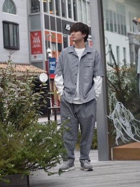 コロンビア公式さん（メンズ・175cm）の夏コーディネート