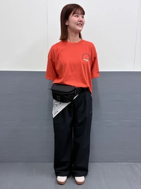 コロンビア公式さん（レディース・163cm）の夏コーディネート