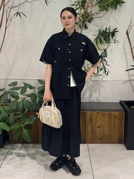 「アウトドア」｜コロンビア公式さん（レディース・172cm）の春コーディネート