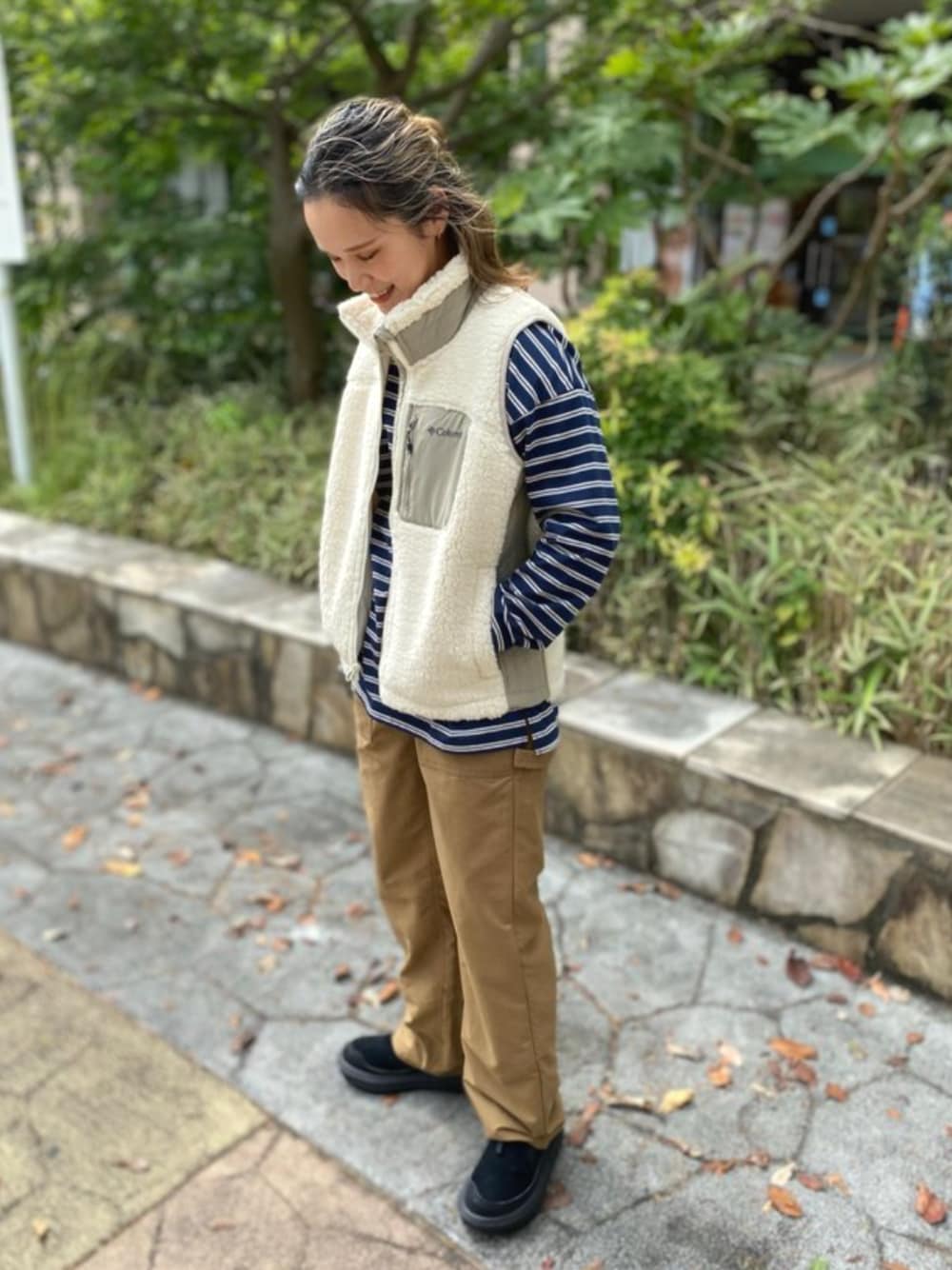 アーチャーリッジ コーデ コロンビア ベスト メンズ Columbia