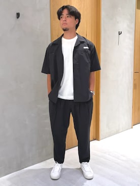 「Columbia（コロンビア）のアイテム」を使った、コロンビア公式さん（メンズ・175cm）の夏コーディネート