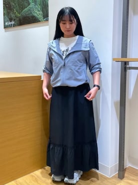 「Columbia（コロンビア）のアイテム」を使った、コロンビア公式さん（レディース・155cm）の春コーディネート