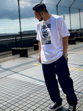 コロンビア公式さん(メンズ・172cm)の秋コーディネート