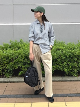 「Columbia（コロンビア）のアイテム」を使った、コロンビア公式さん（レディース・172cm）の秋コーディネート