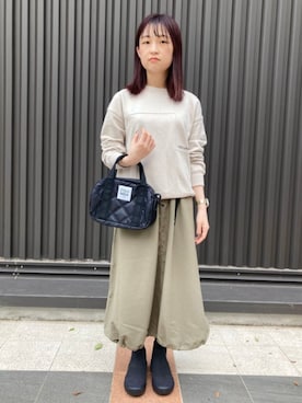 コロンビア公式さん（レディース・158cm）の秋コーディネート