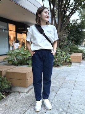 コロンビア公式さん(レディース・158cm)の秋コーディネート