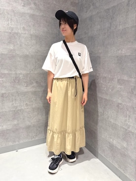 コロンビア公式さん(レディース・165cm)の夏コーディネート