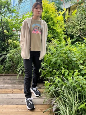 コロンビア公式さん(レディース・158cm)の夏コーディネート