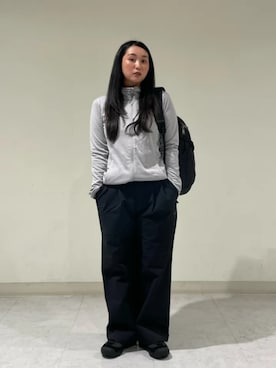 コロンビア公式さん（レディース・153cm）の冬コーディネート