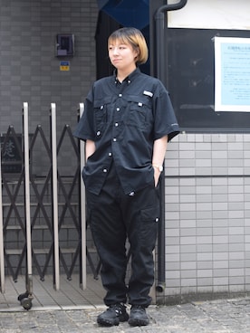 コロンビア公式さん(レディース・159cm)の夏コーディネート