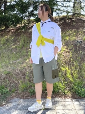 「アウトドア」｜コロンビア公式さん（レディース・160cm）の春コーディネート