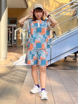 コロンビア公式さん（レディース・162cm）の夏コーディネート
