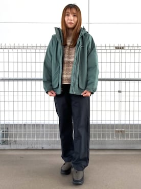 コロンビア公式さんのコーディネート