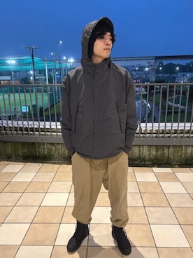 「アウトドアミックス」｜コロンビア公式さん（メンズ・181cm）の秋コーディネート