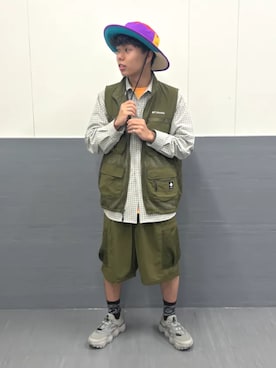 コロンビア公式さんのコーディネート