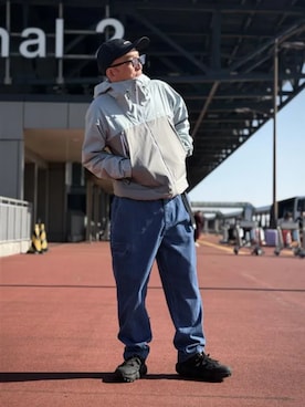 「Columbia（コロンビア）のアイテム」を使った、コロンビア公式さん（メンズ・165cm）の春コーディネート