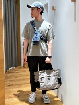コロンビア公式さん（メンズ・175cm）の夏コーディネート