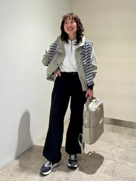 コロンビア公式さん（レディース・154cm）の冬コーディネート