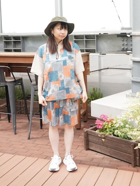 コロンビア公式さん（レディース・151cm）の夏コーディネート