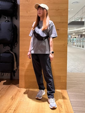 コロンビア公式さん(レディース・162cm)の夏コーディネート