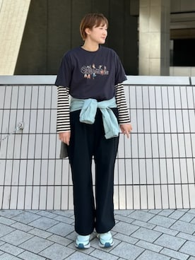 「Columbia（コロンビア）のアイテム」を使った、コロンビア公式さん（レディース・168cm）の春コーディネート