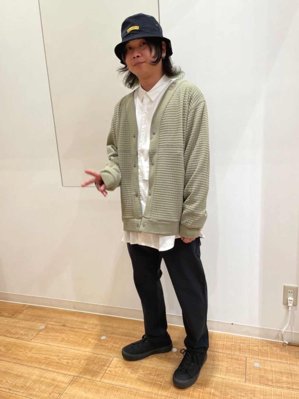 Columbia／【COLUMBIA BLACK LABEL】シェブロンリム ロング