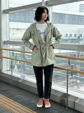 「Columbia（コロンビア）のアイテム」を使った、コロンビア公式さん（レディース・165cm）の春コーディネート