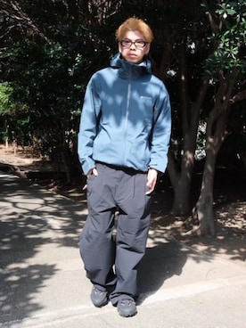 「Columbia（コロンビア）のアイテム」を使った、コロンビア公式さん（メンズ・173cm）の春コーディネート