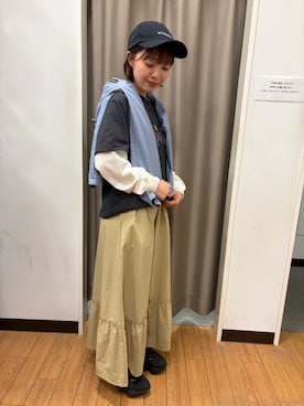 コロンビア公式さん(レディース・153cm)の春コーディネート