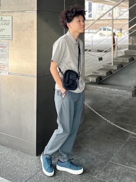 コロンビア公式さん(メンズ・168cm)の夏コーディネート